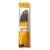 Mont Marte Gallery Series Brush Set Acrylic 5pc - Al Masam Stationery LLC